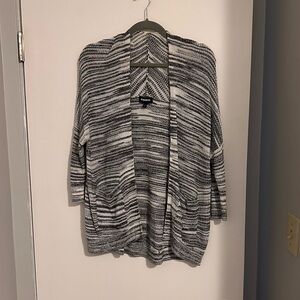 Express Black and White Women's Cardigan
